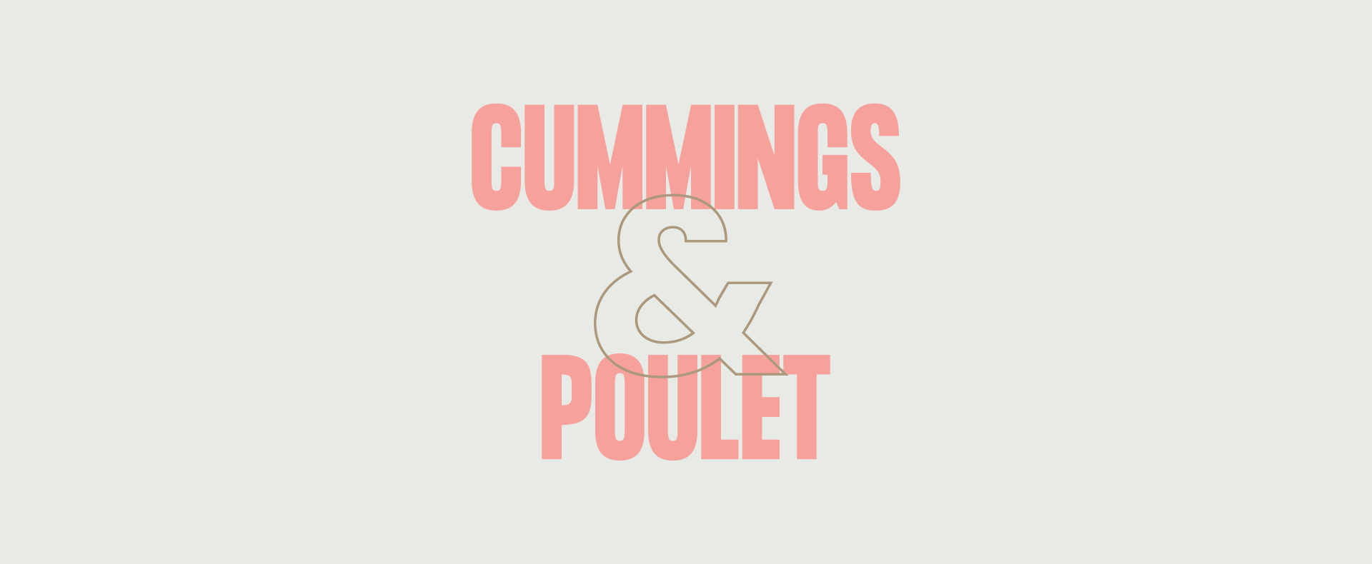 Cummings & Poulet