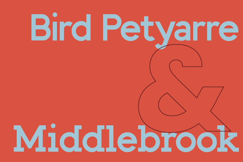 Bird Petyarre & Middlebrook