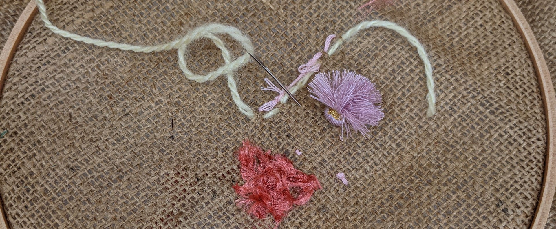 Drawing with Embroidery <br>For Ages 13 – 16