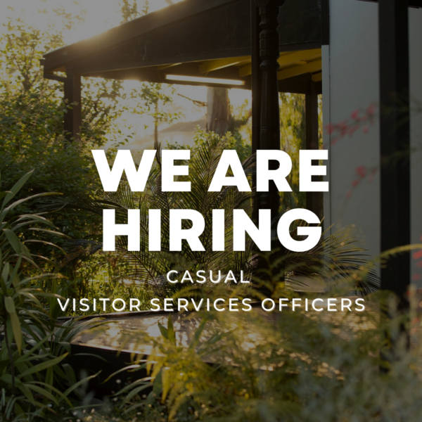 We are hiring visitor services officers