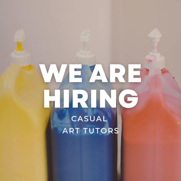 We are hiring casual art tutors