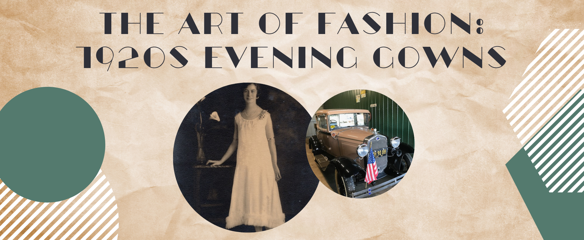 The Art of Fashion: <br> 1920s Evening Gowns – SOLD OUT