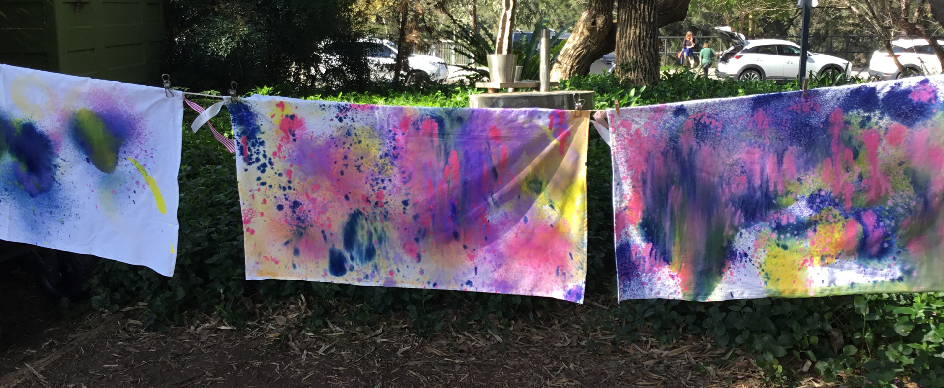Watercolour Banners <br> Ages 5 – 8