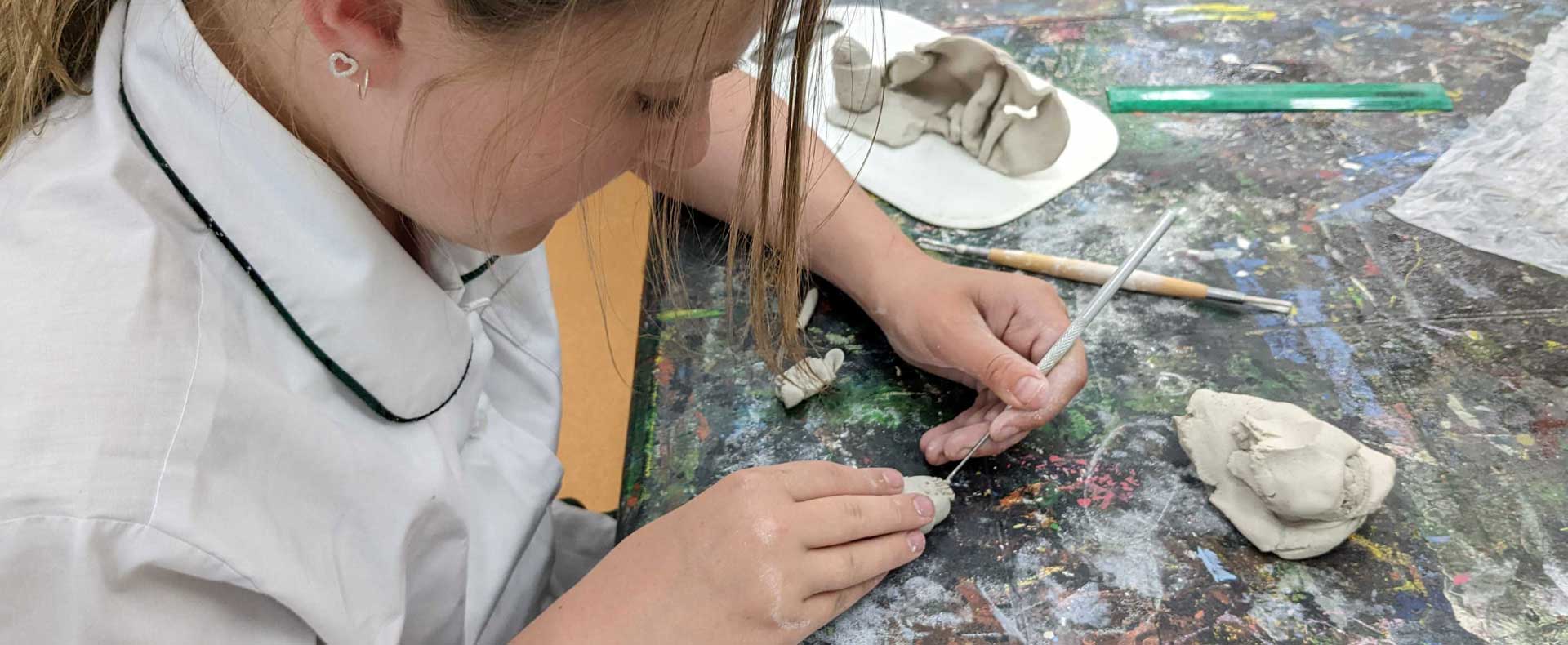 Engraved Clay Pots: <br>Ages 13 – 16