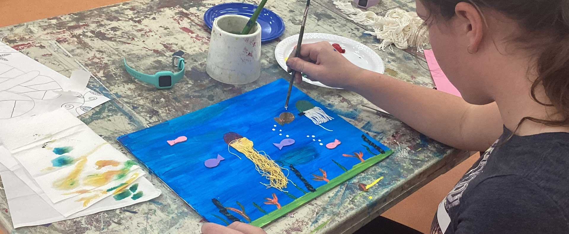*SOLD OUT* Paint Me A River: <br>Ages 5 – 8