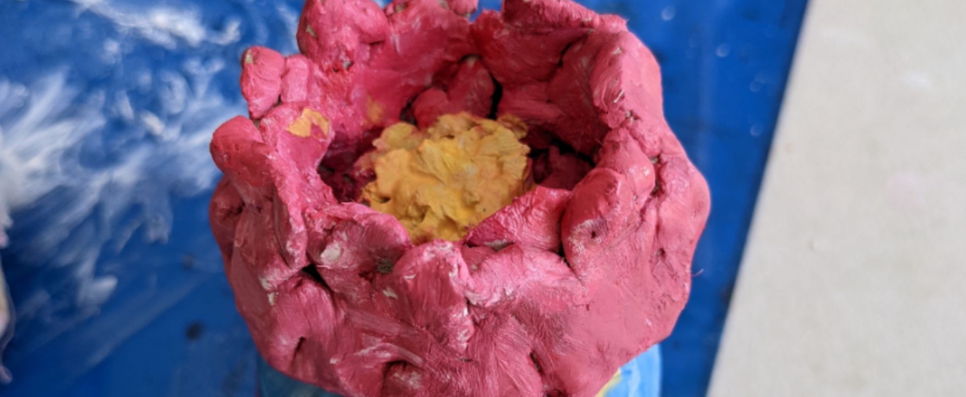 Clay Flower Bowl: Ages 5-8