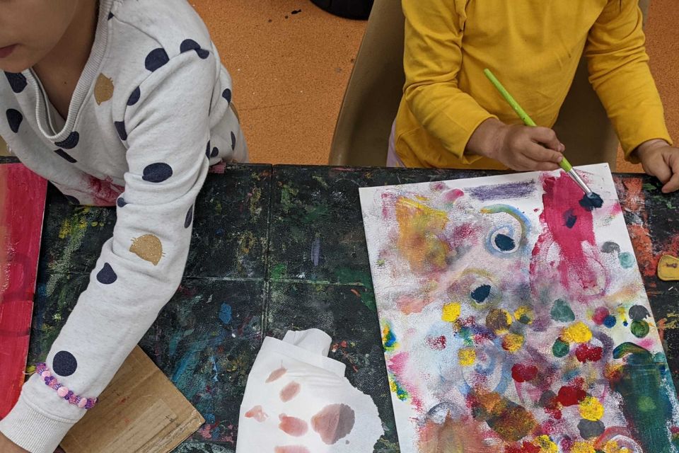 Colourful Paint Prints: Ages 9-12