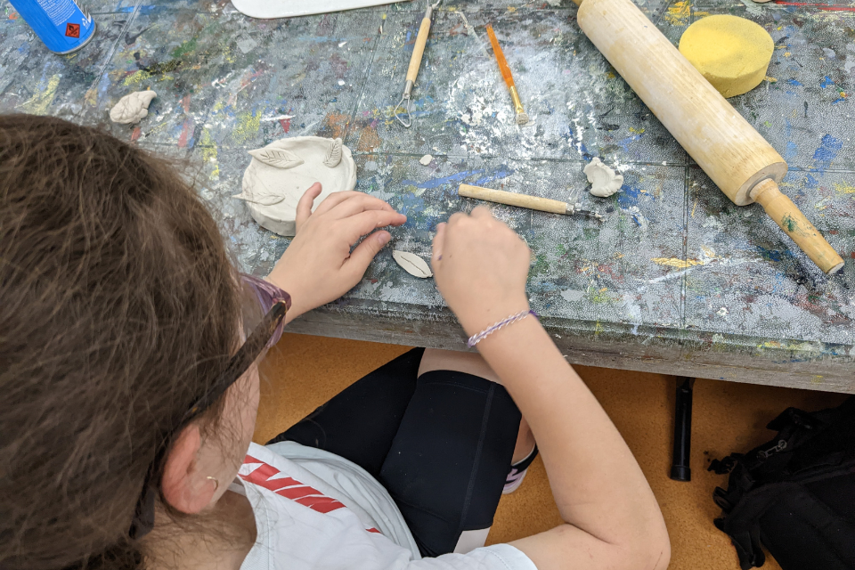 Clay Planters <br/> for Ages 9 – 12