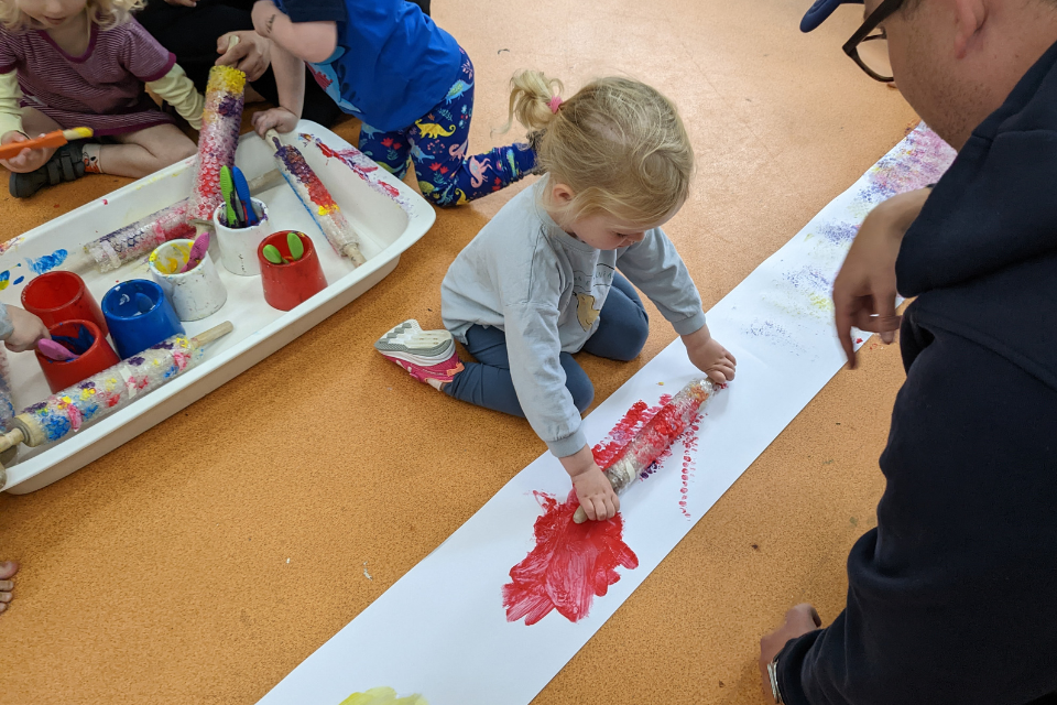 Painting <br/> for Ages 3 – 5