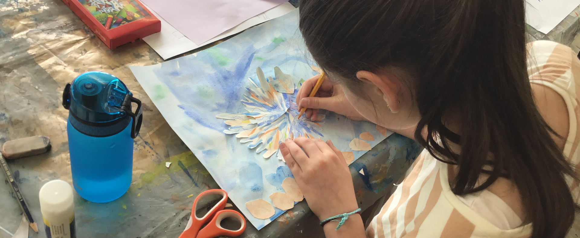Marbled Paper <br/> For Ages 9-12