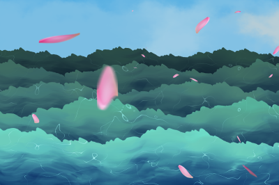 a river is a witness