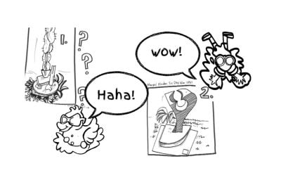 Comical Cartoons for 9-12 years