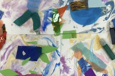 Suminagashi Splash for 5-8 years