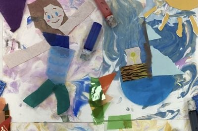 Suminagashi Splash for 5-8 years