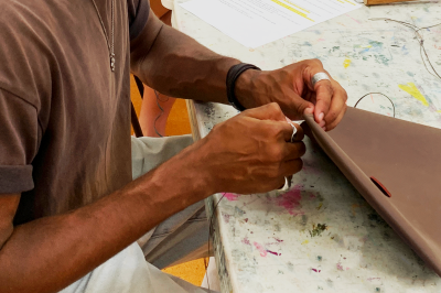 Leather Book Cover Workshop