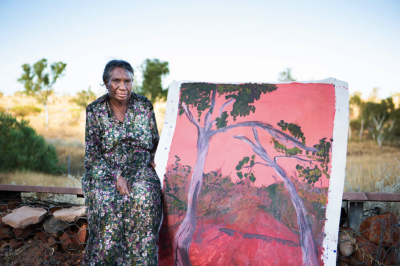 Yindjibarndi Nyinyart at Wendy’s Garden