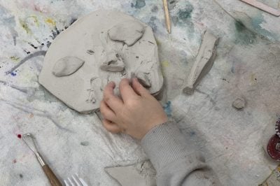 Clay Faces for 5-8 years
