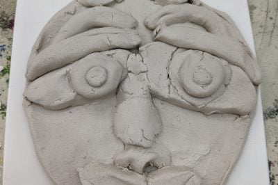 Clay Portraits for 9-12 years