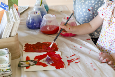 Watercolour Mobiles for ages 5 – 8 years
